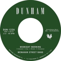 Menahan Street Band - Midnight Morning / Stepping Through Shadow 45s