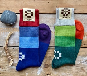 Image of fforest forager woolly socks
