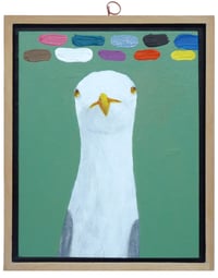 Image 1 of Gull with Floating Blobs