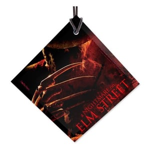 Image of Nightmare On Elm Street Freddy StarFire Prints Hanging Glass Ornament 