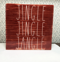 Image 1 of Jingle Jingle Jangle Sign