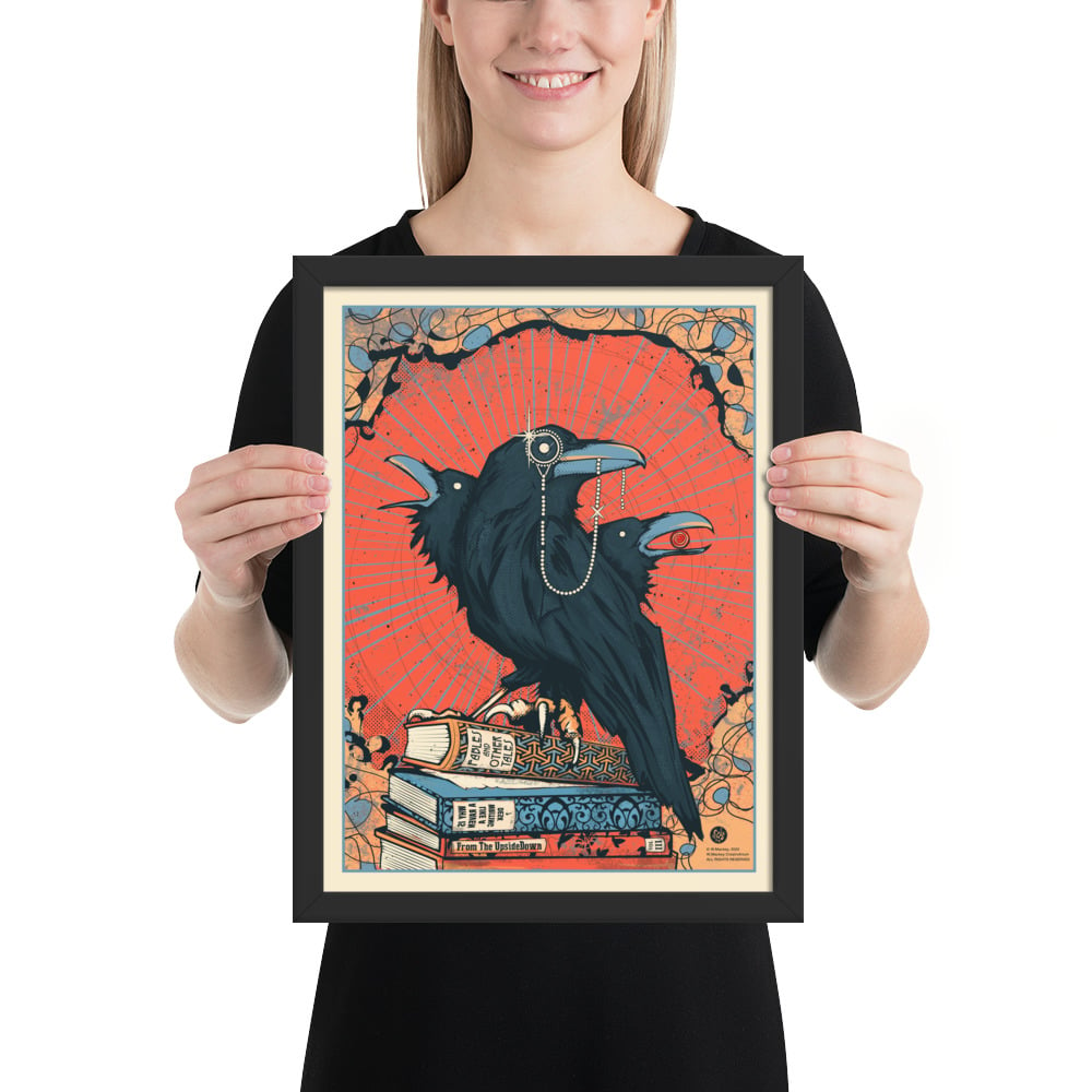 These Ravens Three (framed)