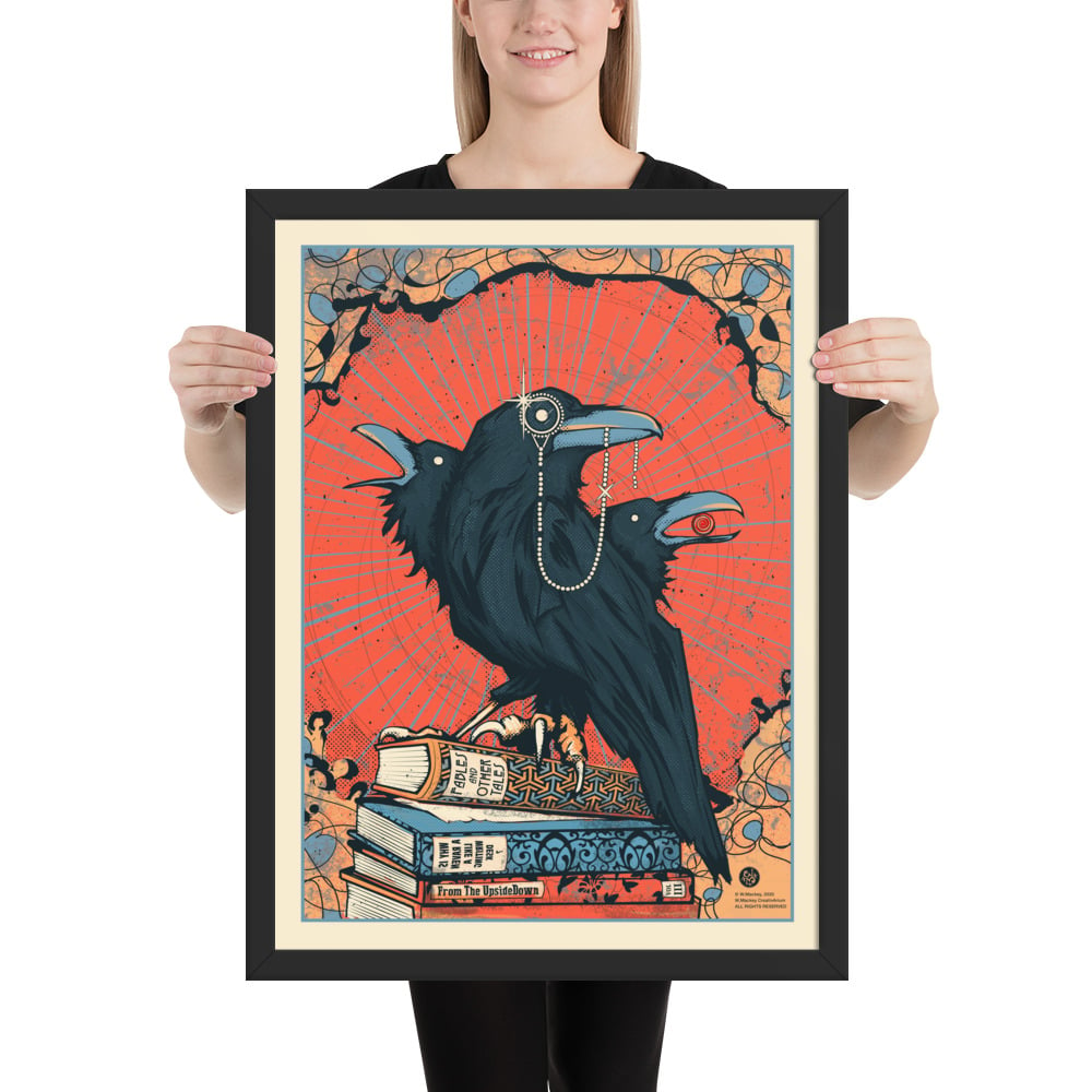 These Ravens Three (framed)