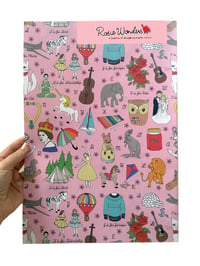Image 1 of ABC Wrapping Paper