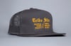The Message hat (charcoal) 