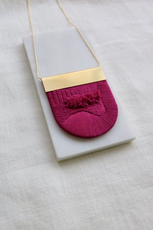 Image of LUXE pendant in Cerise