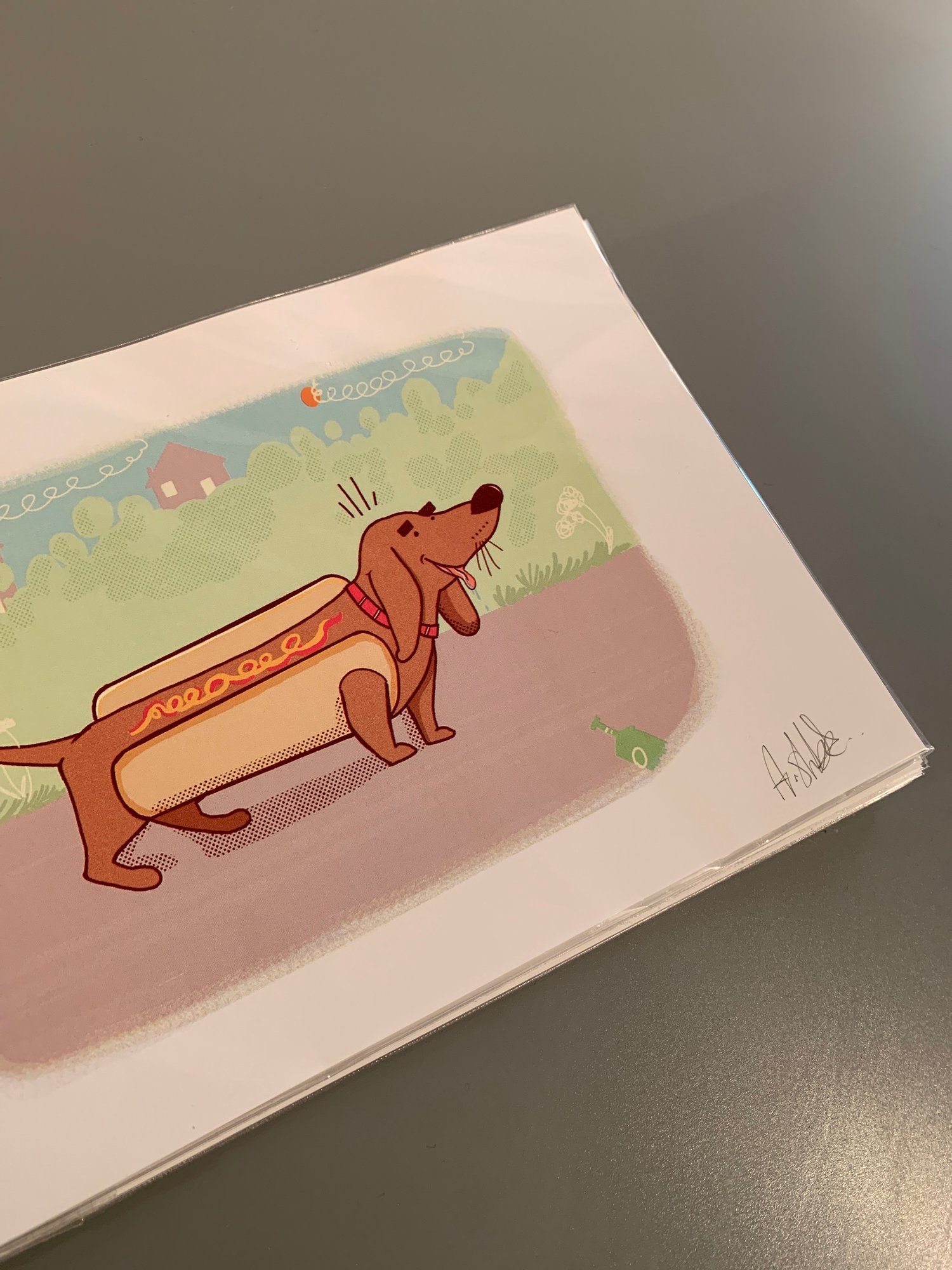 " Sausage dog "  Print 