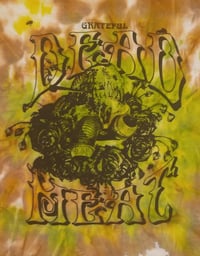 Tie dyed grateful Dead Meat shirt