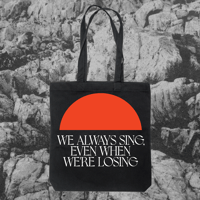 LANKUM 'We Always Sing' Orange Moon Tote Bag 