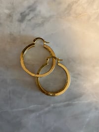 Image 2 of Mina hoops earrings 