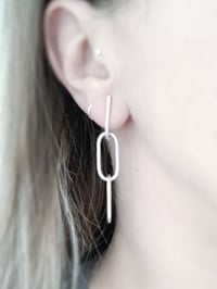 Image 3 of Chain Two Earrings