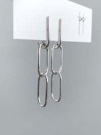 Image 1 of Chain Two Earrings