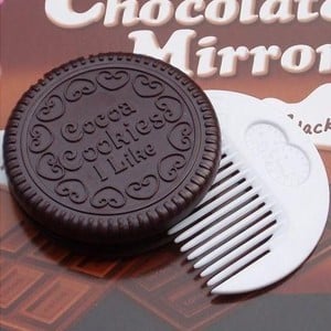 Image of Oreo cookie mirror