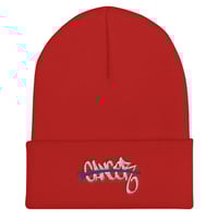 Image 3 of Battle Cancer Cuffed Beanie
