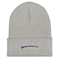 Image 2 of Battle Cancer Cuffed Beanie
