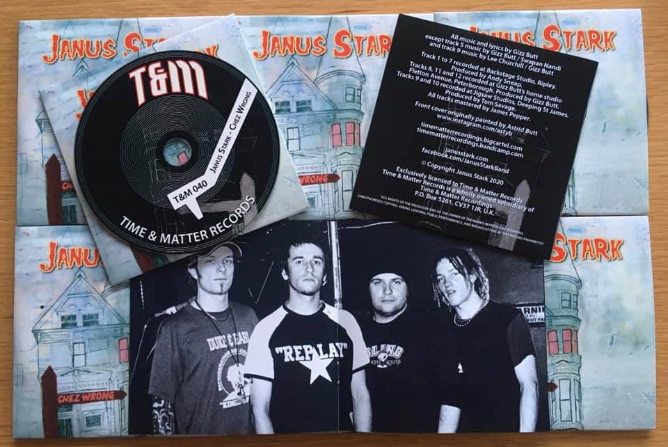 T&M 040 - Janus Stark - Chez Wrong - The lost Janus Stark album (GIZZ BUTT ex-Prodigy & Subs)