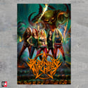 Burning Witches textile poster flag