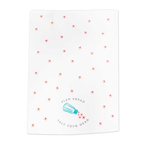 Image of Salt Your Dead Tea Towel