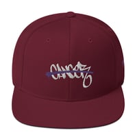 Image 3 of Battle Cancer Snapback Hat