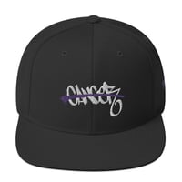 Image 1 of Battle Cancer Snapback Hat