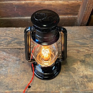 Image of Black & Silver Jr. sized V&O Electric Lantern