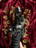 Rare Black Quartz,   Scepter/ Wand - Ritual Rattler