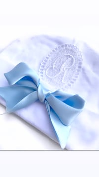 Image 3 of Newborn hat mitten bib & bootie set