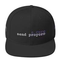 Image 1 of Send a Cure - Battle Cancer Snapback Hat