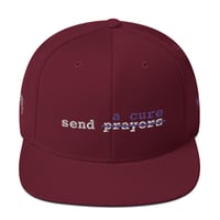 Image 5 of Send a Cure - Battle Cancer Snapback Hat