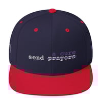 Image 4 of Send a Cure - Battle Cancer Snapback Hat