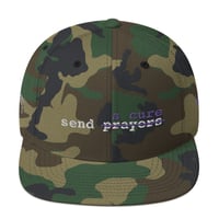 Image 3 of Send a Cure - Battle Cancer Snapback Hat