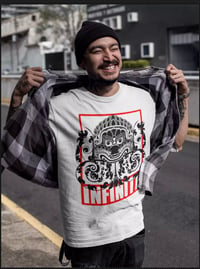 Image 1 of Kala Infinite Stamp Style Tee - Angkor Wat Temple vibes 