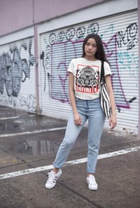 Image 3 of Kala Infinite Stamp Style Tee - Angkor Wat Temple vibes 