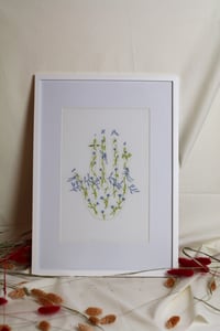 Flora Hand Framed Embroidery