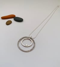 Image 3 of Concentric circle necklace