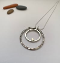 Image 1 of Concentric circle necklace