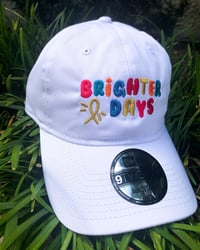 Image 1 of Brighter Days Cap (White and Black)