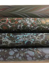Marbled Paper Ebony Black