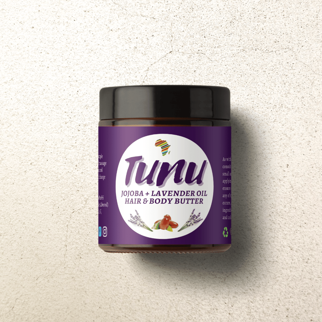 Image of Jojoba + Lavender Oil Hair & Body Butter