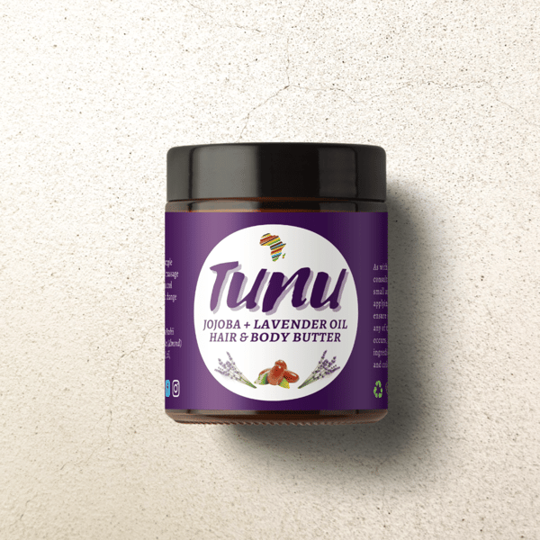 Image of Jojoba + Lavender Oil Hair & Body Butter