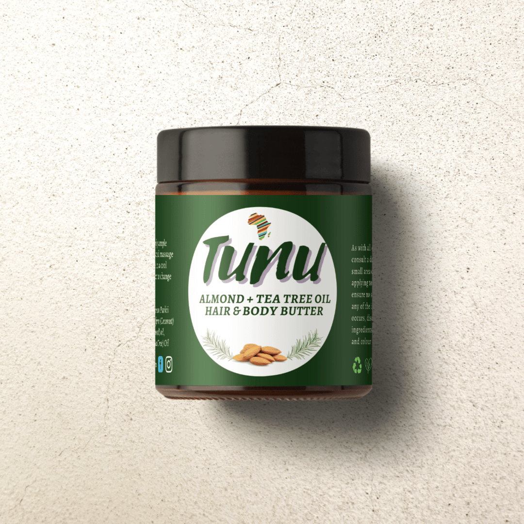 Image of Almond + Tea Tree Oil Hair & Body Butter 
