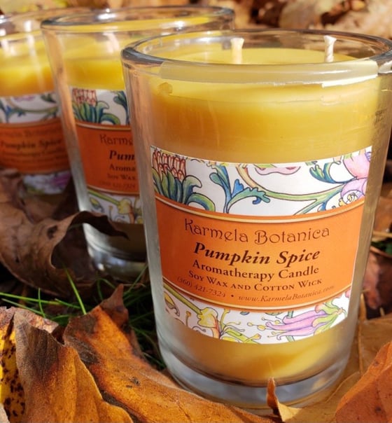 Image of Pumpkin Spice Candle ~ Beeswax