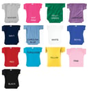 Image 2 of Let It Snow Custom Baby Onesie Bodysuit
