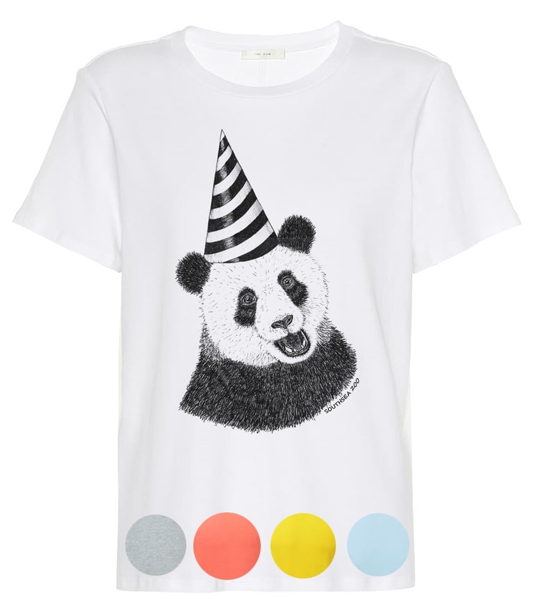 Image of Party Panda adult T shirt
