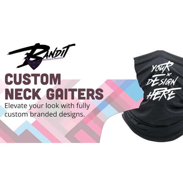 Image of Custom Gaiter Face Mask