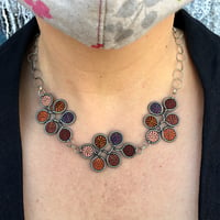 Image 1 of 18 dot Necklace in Bonfire