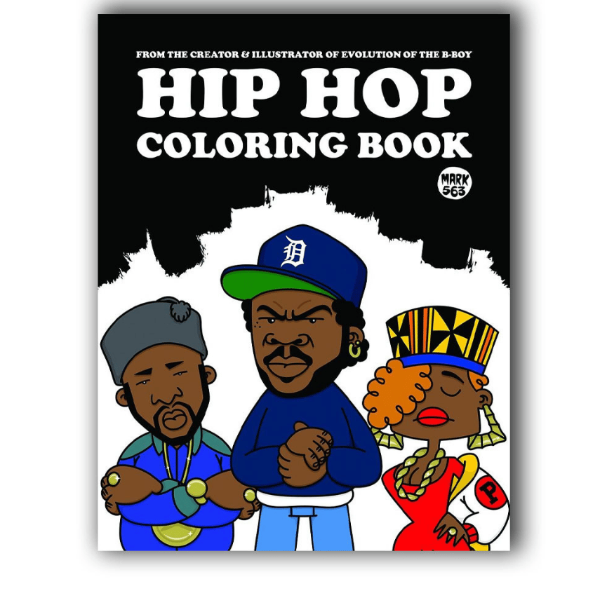 Image of Hip Hop Coloring Book - Mark 563