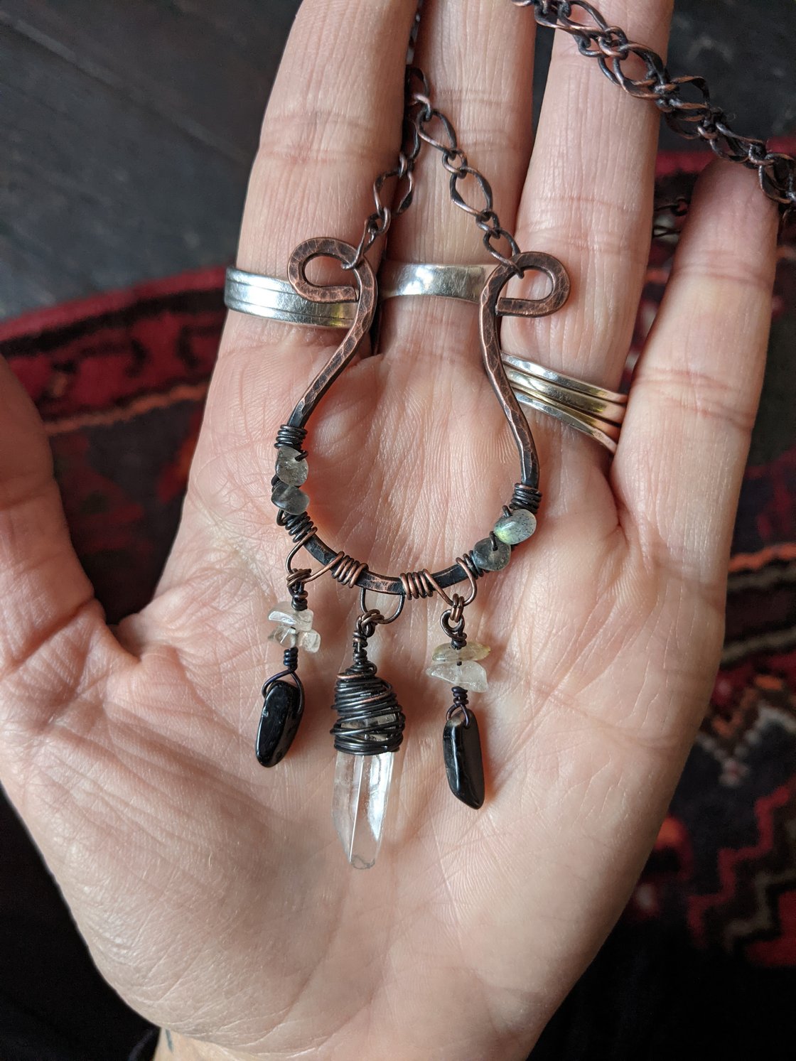 Image of Assemblage Cauldron Necklace