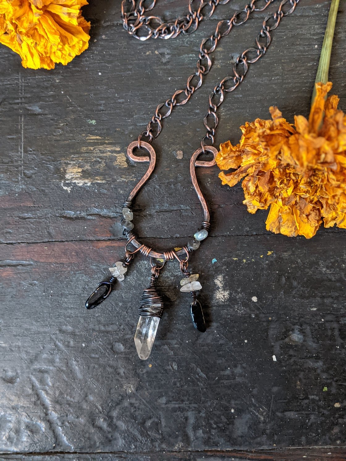 Image of Assemblage Cauldron Necklace