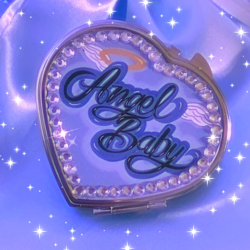 Image of Angel Baby Compact Mirror